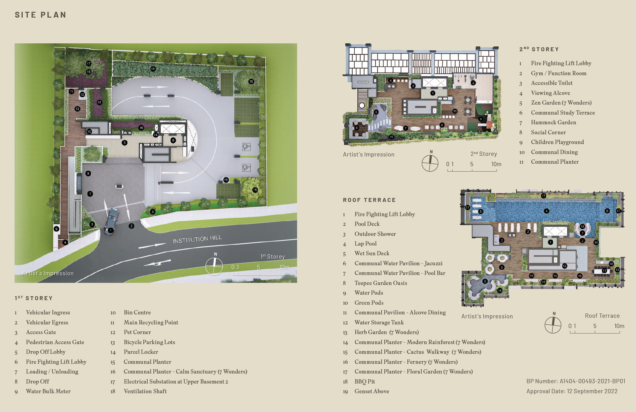 Hill House Site Plan